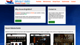 What Brightbird.ca website looked like in 2019 (4 years ago)