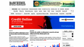 What Bancherul.ro website looked like in 2019 (4 years ago)