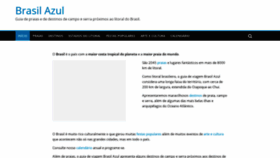 What Brasilazul.com.br website looked like in 2019 (4 years ago)