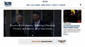 What B2bmagazine.com.au website looked like in 2019 (4 years ago)
