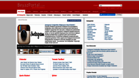 What Beyazportal.com website looked like in 2019 (4 years ago)