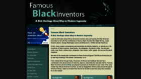 What Black-inventor.com website looked like in 2019 (4 years ago)