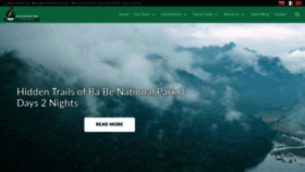 What Babenationalpark.com.vn website looked like in 2019 (4 years ago)