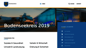What Bodenseekreis.de website looked like in 2019 (4 years ago)