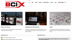 What Bcix.de website looked like in 2019 (4 years ago)
