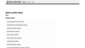 What Banklocationmaps.com website looked like in 2019 (4 years ago)