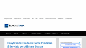 What Bancheitalia.it website looked like in 2019 (4 years ago)