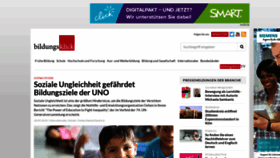 What Bildungsklick.de website looked like in 2019 (4 years ago)