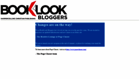 What Booklookbloggers.com website looked like in 2019 (4 years ago)