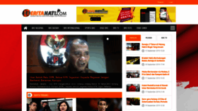 What Beritahati.com website looked like in 2019 (4 years ago)