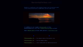 What Bandonbythesea.com website looked like in 2019 (4 years ago)