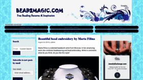 What Beadsmagic.com website looked like in 2019 (4 years ago)