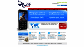 What Bluffmycall.com website looked like in 2019 (4 years ago)