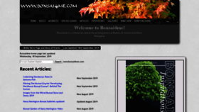 What Bonsai4me.com website looked like in 2019 (4 years ago)