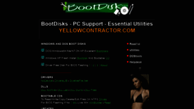 What Bootdisk.com website looked like in 2019 (4 years ago)