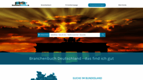 What Branchenbuchdeutschland.de website looked like in 2019 (4 years ago)