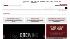 What Brewuk.co.uk website looked like in 2019 (4 years ago)