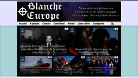 What Blancheurope.com website looked like in 2019 (4 years ago)