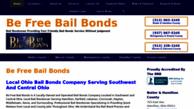 What Befreebailbonds.com website looked like in 2019 (4 years ago)