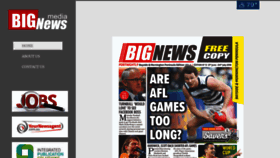 What Bignews.com.au website looked like in 2019 (4 years ago)