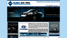 What Bajrangautoparts.com website looked like in 2019 (4 years ago)