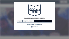 What Ballantines.es website looked like in 2019 (4 years ago)