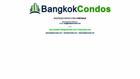 What Bangkokcondos.com website looked like in 2019 (4 years ago)