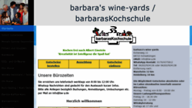 What Barbaras-wine-yards.de website looked like in 2019 (4 years ago)