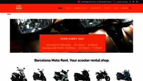 What Barcelona-moto-rent.com website looked like in 2019 (4 years ago)