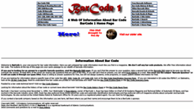 What Barcode1.org website looked like in 2019 (4 years ago)