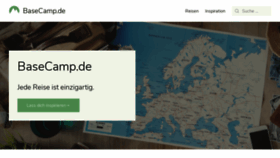 What Basecamp.de website looked like in 2019 (4 years ago)