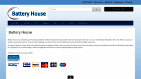 What Battery-house.co.uk website looked like in 2019 (4 years ago)