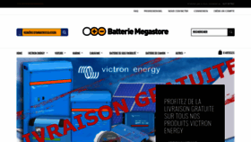 What Batteriemegastore.fr website looked like in 2019 (4 years ago)