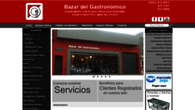What Bazardelgastronomico.com website looked like in 2019 (4 years ago)