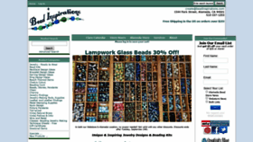 What Beadinspirations.com website looked like in 2019 (4 years ago)