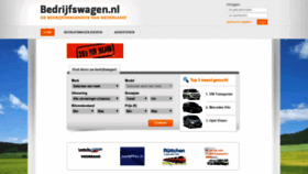 What Bedrijfswagen.nl website looked like in 2019 (4 years ago)