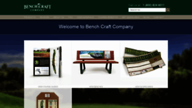 What Benchcraftcompany.com website looked like in 2019 (4 years ago)