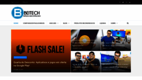 What Betechers.com.br website looked like in 2019 (6 years ago)