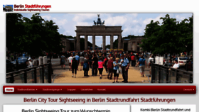 What Berlin-stadtfuehrung.de website looked like in 2019 (6 years ago)