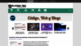What Blogginred.com website looked like in 2019 (4 years ago)