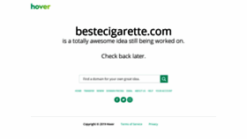 What Bestecigarette.com website looked like in 2019 (4 years ago)