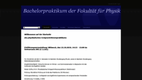 What Bachelor-fp-physik.uni-goettingen.de website looked like in 2019 (4 years ago)