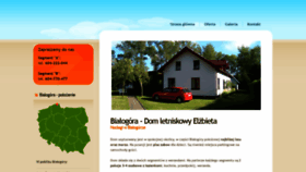 What Bialogora-noclegi.pl website looked like in 2019 (4 years ago)