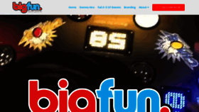 What Bigfunuk.com website looked like in 2019 (6 years ago)