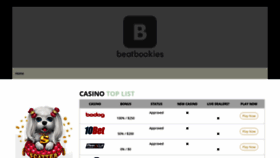 What Beatbookies.com website looked like in 2019 (4 years ago)