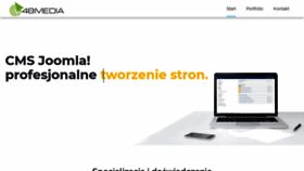 What Biznesjoomla.pl website looked like in 2019 (4 years ago)