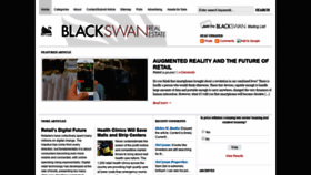 What Blackswanzine.com website looked like in 2019 (4 years ago)