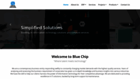 What Bluechipsw.com website looked like in 2019 (4 years ago)