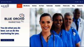 What Blueorchidmarketing.com website looked like in 2019 (4 years ago)