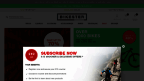 What Bikester.co.uk website looked like in 2019 (4 years ago)